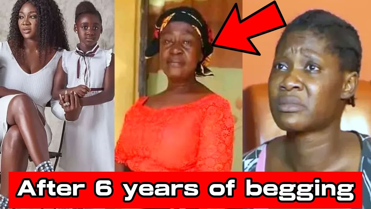 Mercy Johnson's biological mother