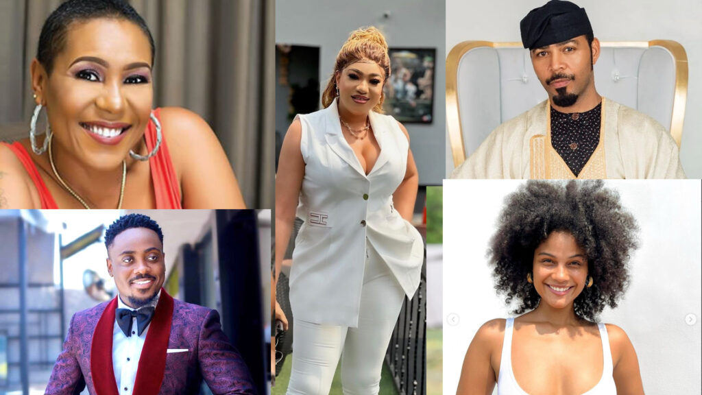Nollywood actors who are not fully Nigerians