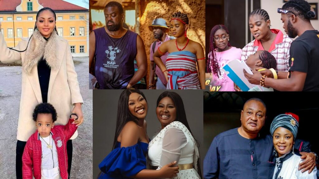 Nollywood actors who introduced their children to acting