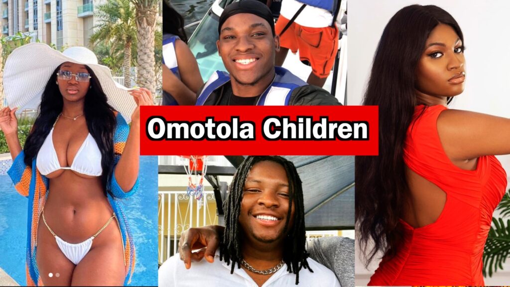children of Omotola Jalade