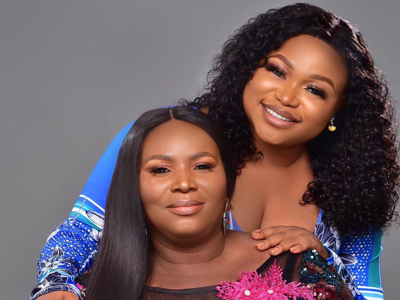 Ruth Kadiri and her mother