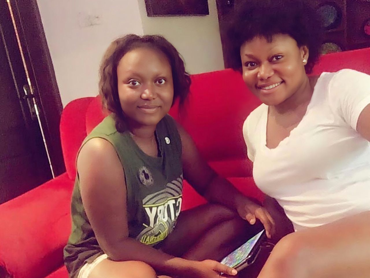 Ruth Kadiri and her Sister Ehis Kadiri