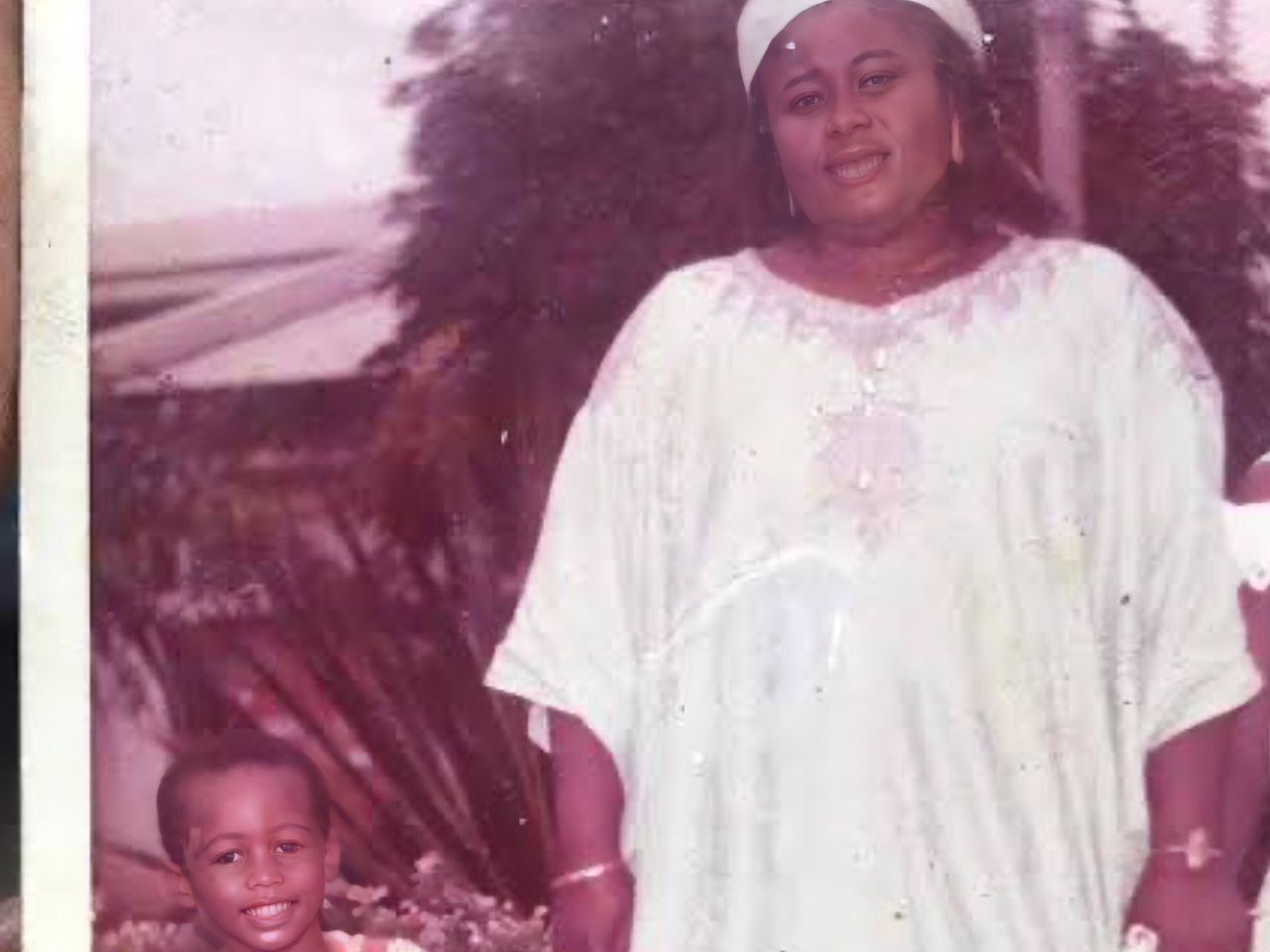 Mrs. Odurukwe his mother and young Bucci Franklin